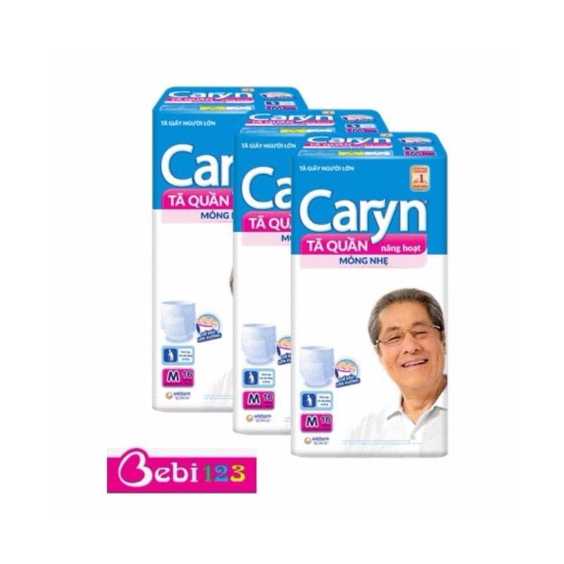 Combo 3 Gói Tã Quần Năng Hoạt Caryn M16 tốt nhất