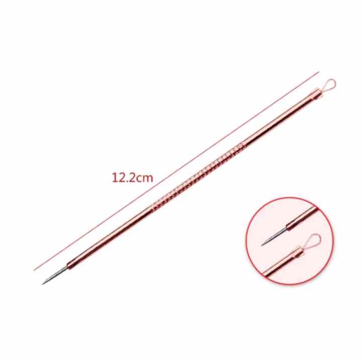 Combo 4 cây 8 đầu nặn mụn an toàn - chuyên nghiệp (Trắng)