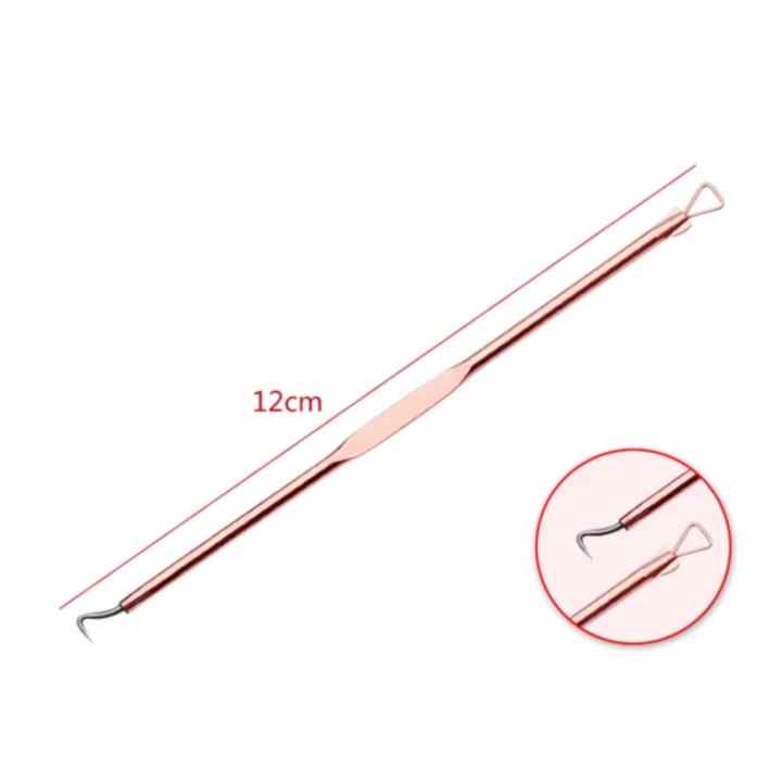 Combo 4 cây 8 đầu nặn mụn an toàn - chuyên nghiệp (Trắng)