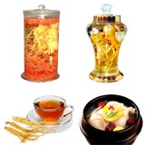 Combo 5 củ sâm khô (loại tốt) - Tặng 200g Táo đỏ