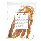 Combo 5 củ sâm khô (loại tốt) - Tặng 200g Táo đỏ