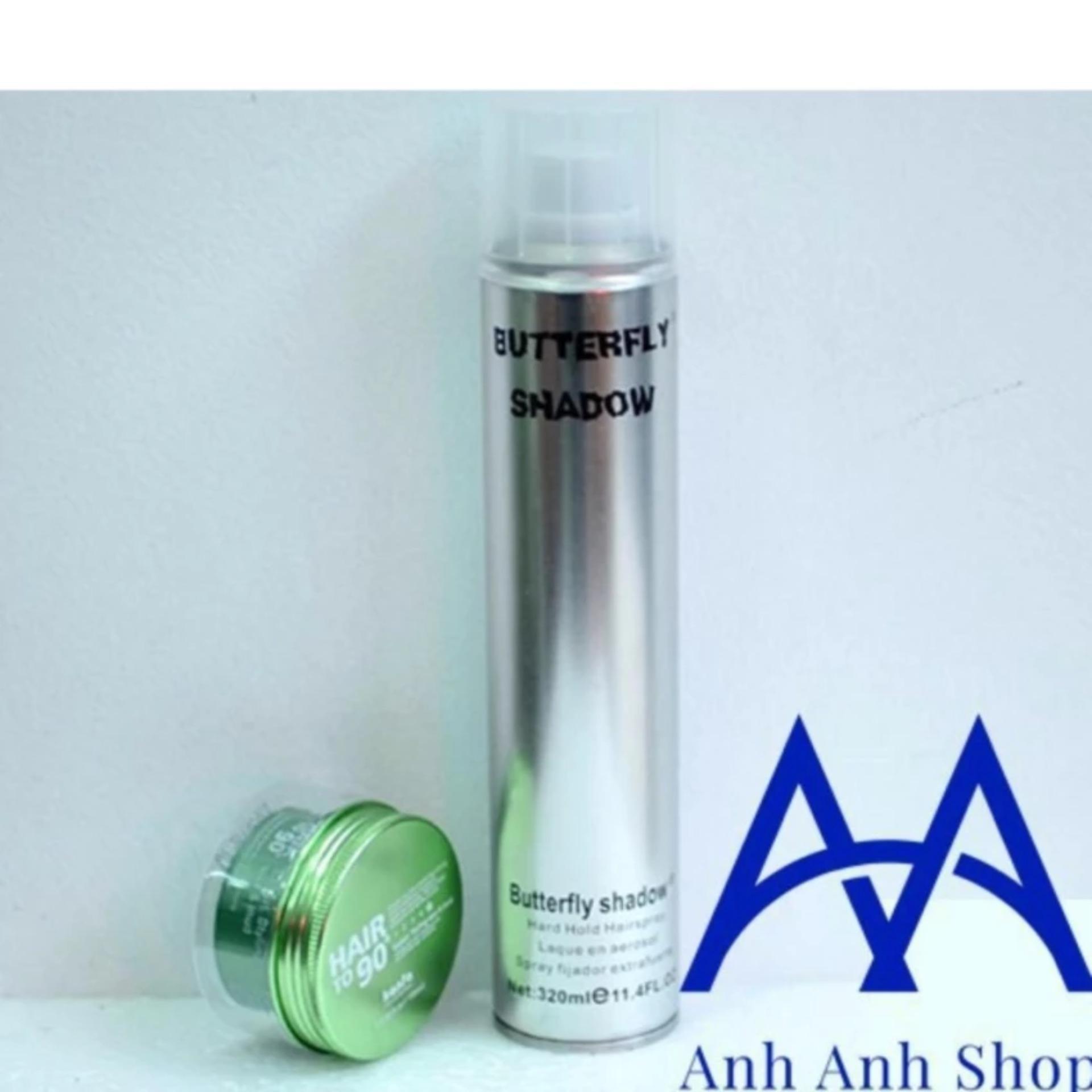 Combo Gôm Shadow và Sáp Vuốt Tóc Kanfa