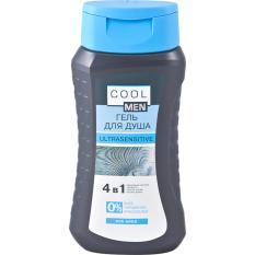 COOL MEN Gel tắm ULTRASENSITIVE 4 in 1