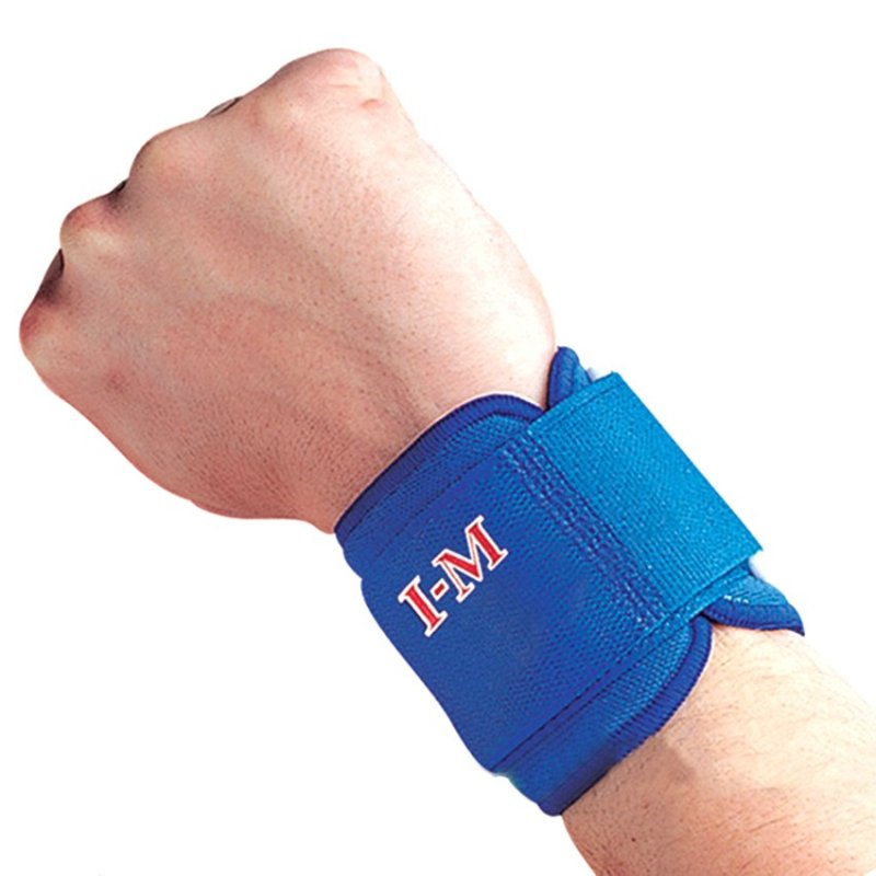 Đai bảo vệ cổ tay dán I-M  dành cho người chơi bóng rổ, cầu lông nhập khẩu
