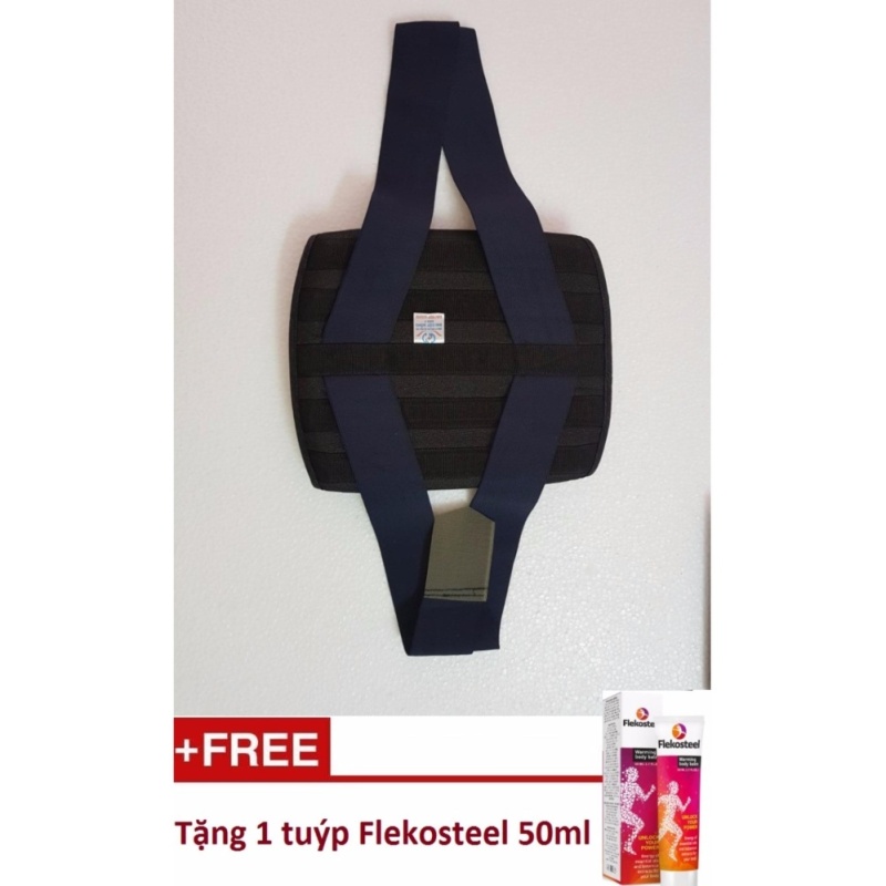 Đai lưng định vị và hỗ trợ điều trị cột sống size XL Tặng kèm Kem Flekosteel Điều Trị Viêm Xương Khớp và Thoát Vị Đĩa Đệm