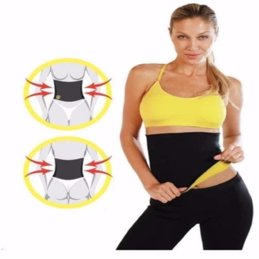 Đai nịt bụng sinh nhiệt eo thon (Đen) Hàng nhập khẩu-BBVL