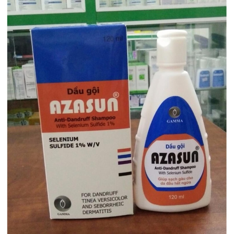 Dầu gội chống gàu AZASUN 0,1% - Red Apple tốt nhất