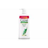 Dầu gội Clear Sạch gàu Mát lạnh bạc hà chai 650g