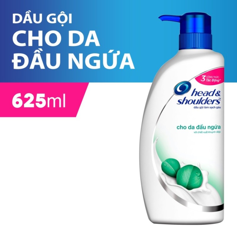 Dầu gội HEAD & SHOUDLER cho da đầu ngứa 625ml