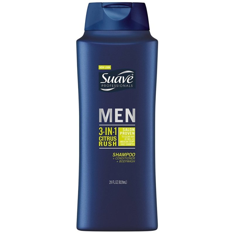Dầu gội tắm xả 3 trong 1 cho nam Suave Professionals Men 3-in-1 Citrus Rush 828ml (Mỹ) cao cấp