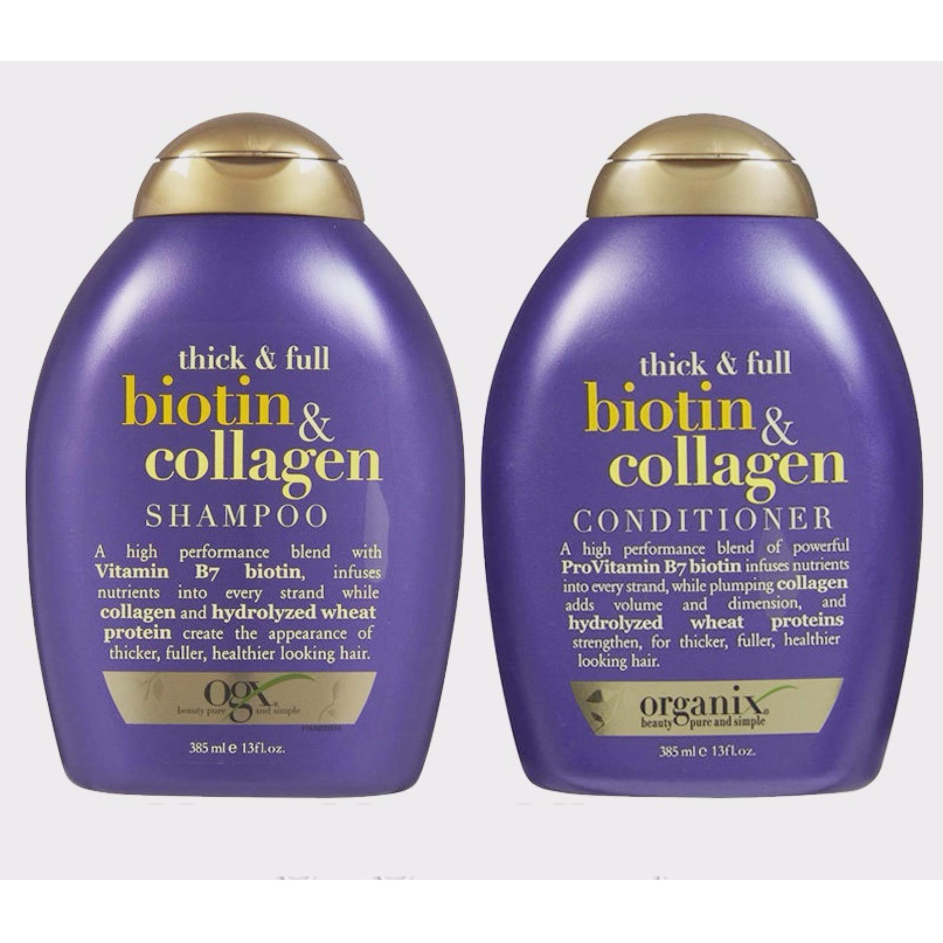 Dầu gội và dầu xả THICK & FULL BIOTIN & COLLAGEN 385ml