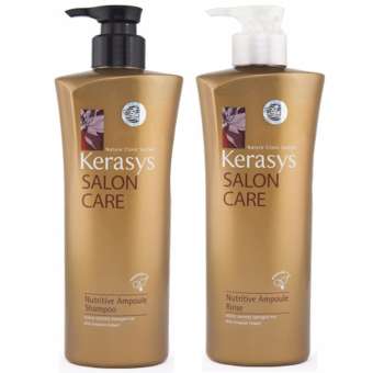Dầu Gội/Xả Dành Cho Tóc Hư Tổn Nặng Kerasys Salon Care Nutritive Hàn Quốc 600ml - Hàng Chính Hãng