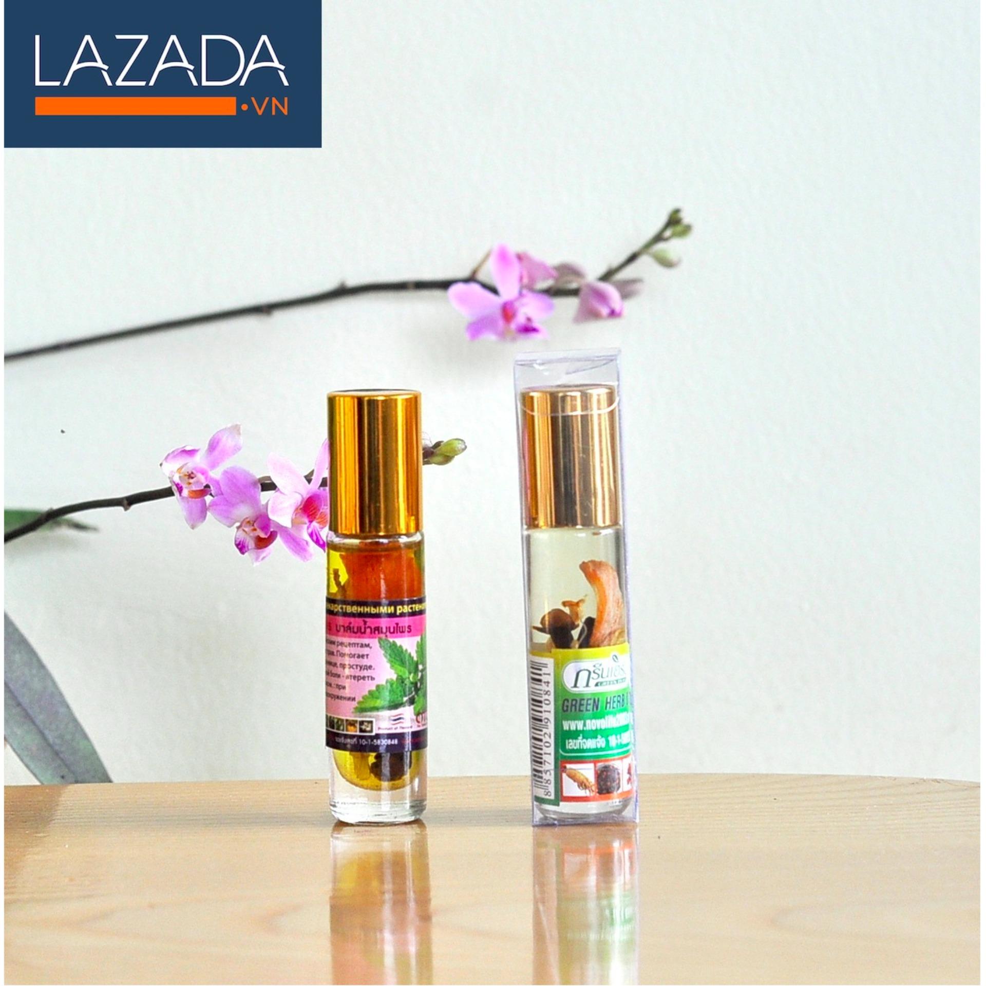 Dầu thảo dược bạc hà 8ml Hãng Otop Thái Lan