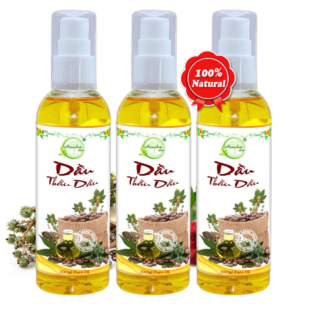 Dầu Thầu Dầu Castor Pháp Nguyên Chất 100ml