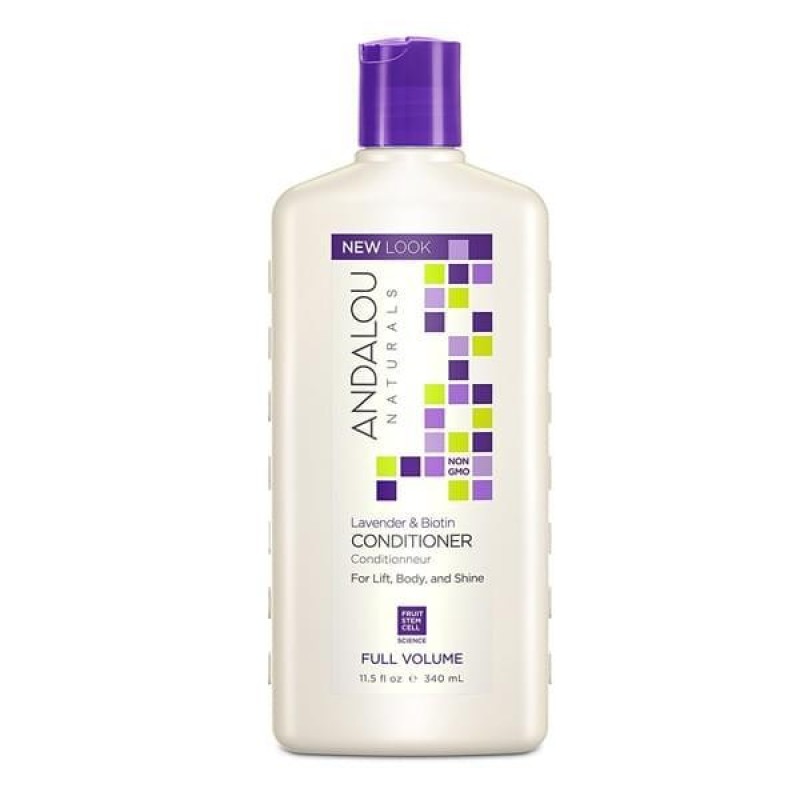Dầu xả phồng tóc Lavender & Biotin Conditioner - Andalou 859975002041