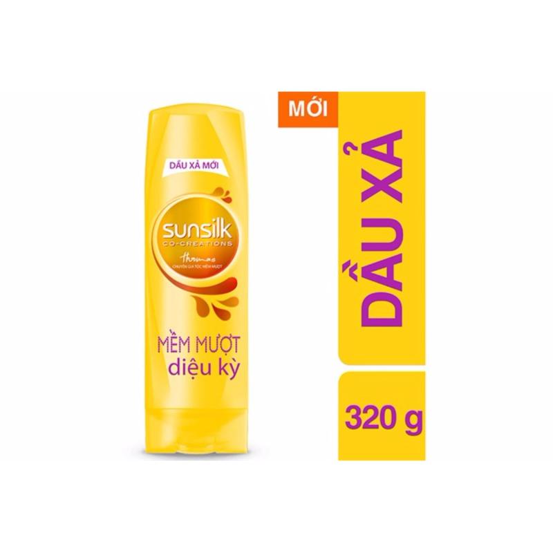 Dầu xả Sunsilk Mềm mượt diệu kỳ chai 320g nhập khẩu