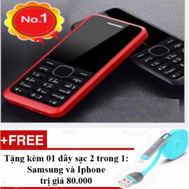 Điện thoại bàn phím to và chữ lớn dành cho người lớn tuổi + 01 dây sạc điện thoại 2 trong 1 tốt nhất