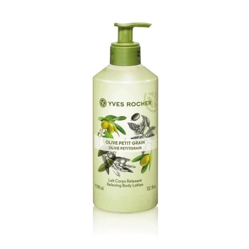 Dưỡng thể YVES ROCHER RELAXING BODY LOTION OLIVE LEMONGRASS FL 390 ML