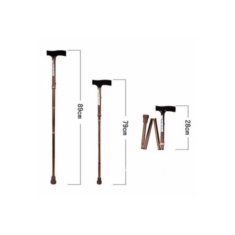 Gậy chống 1 chân cho người già gấp gọn được Lucass (USA) - B27 tốt nhất