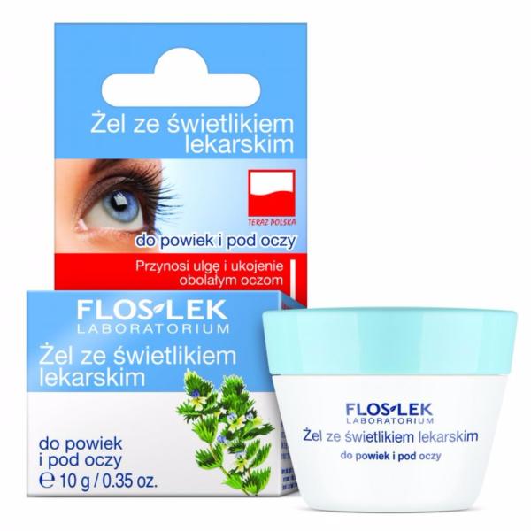 Gel trị quầng thâm và ngăn ngừa bọng mắt Floslek - eyebright 10g cao cấp