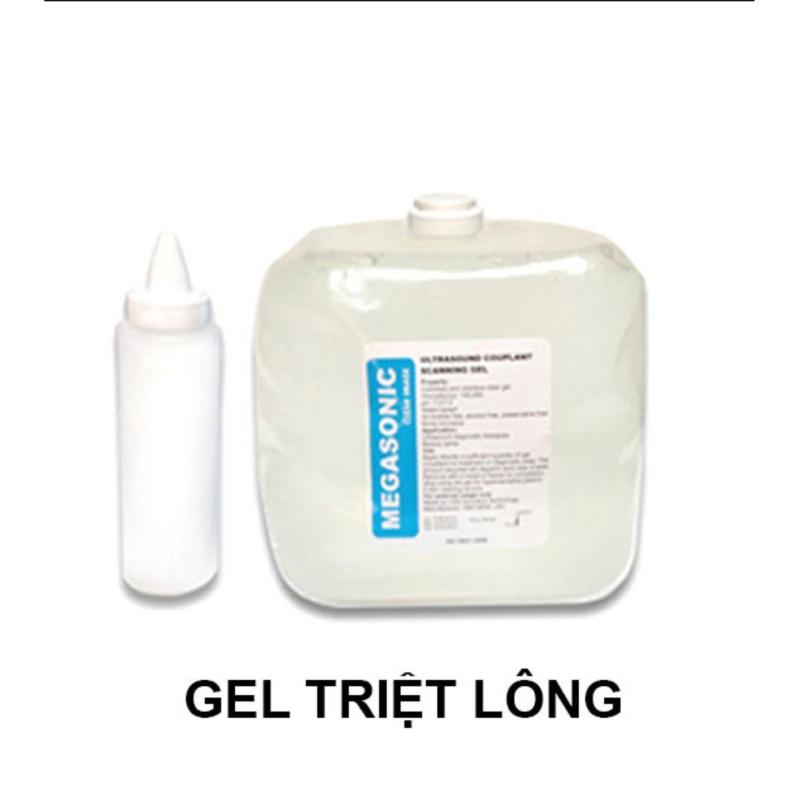 Gel triệt lông, Gel triệt lông megasonic, gel siêu âm, gen bôi trơn nhập khẩu
