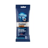 Gói 10 dao cạo râu lưỡi kép Balea (Xanh)