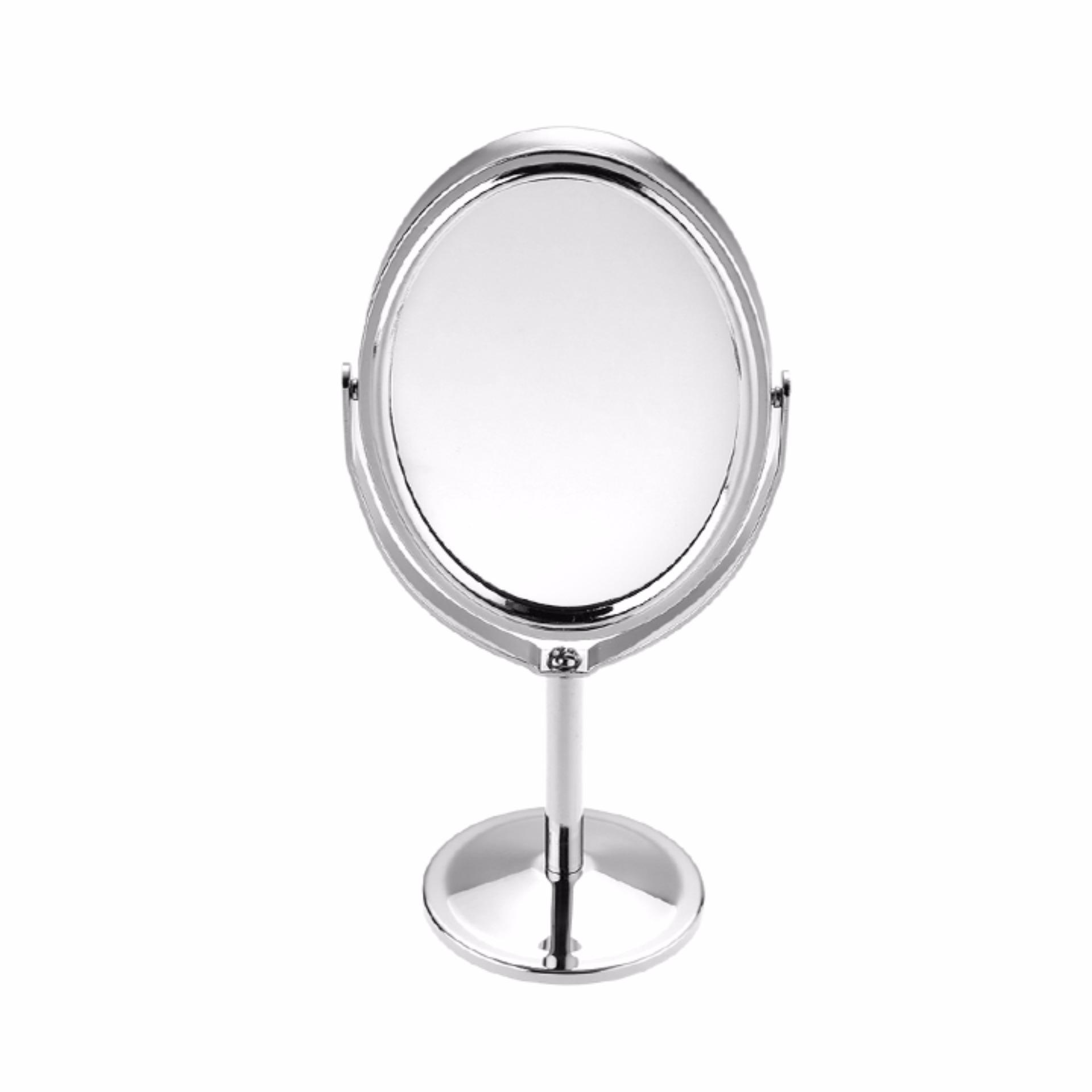 Gương soi trang điểm mini 2 mặt để bàn