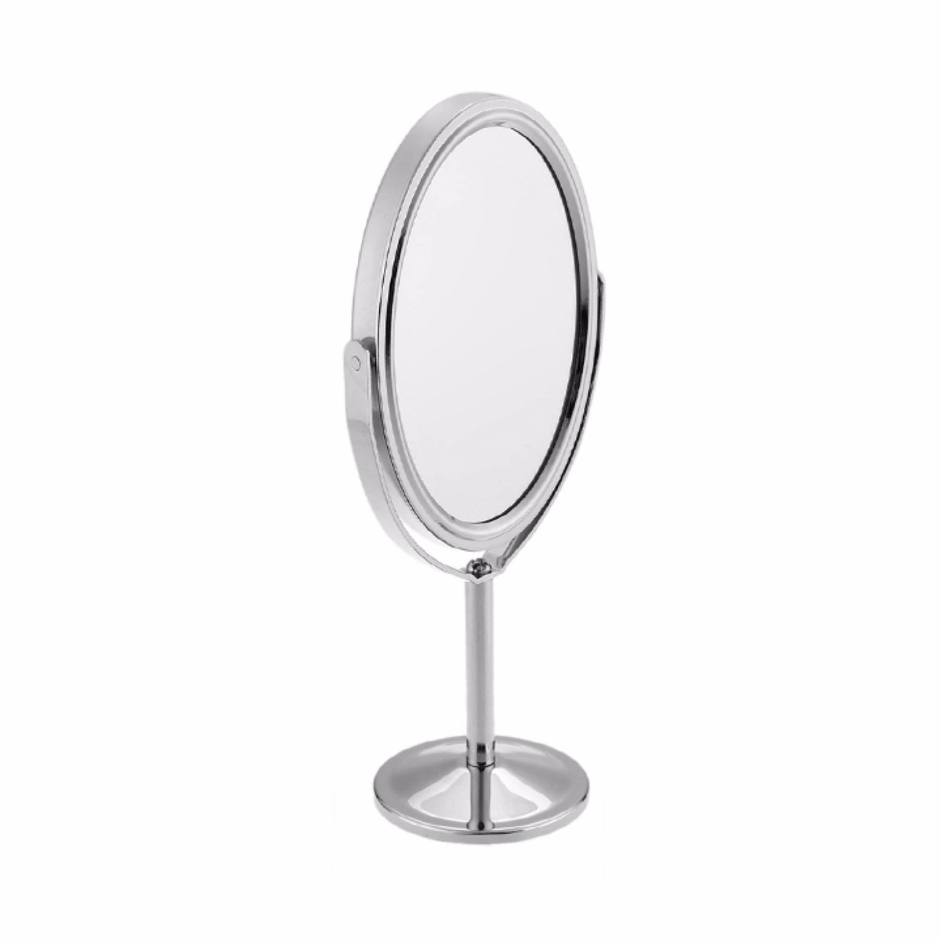 Gương soi trang điểm mini 2 mặt để bàn