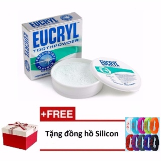 HCMHộp Bột Tẩy Trắng Răng Eucryl + Tặng 1 Đồng Hồ Led Silicon Màu ngẫu thumbnail