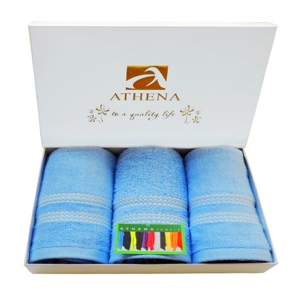 Hộp khăn quà tặng Athena (Xanh biển)