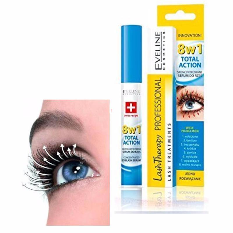 Huyết Thanh Dưỡng Mi Eveline 8In1 Total Action 10ml
