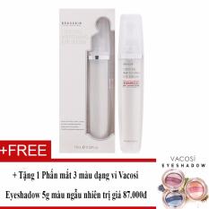 Huyết thanh dưỡng trắng da vùng mắt Beauskin Crystal Whitening Eye Serum 15ml (Hàng Chính Hãng) + Tặng 1 Phấn mắt 3 màu dạng vỉ Vacosi Eyeshadow màu ngẫu nhiên 5g