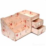 KỆ ĐỰNG MỸ PHẨM LẮP GHÉP BẰNG GỖ