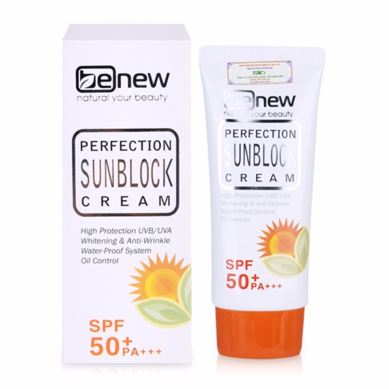 Kem chống nắng dưỡng da Perfection Sunblock Cream SPF50+ PA+++ 50ml - Hàng chính hãng nhập khẩu