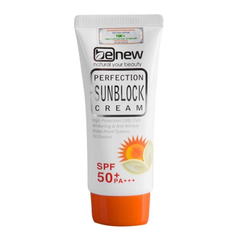 Kem chống nắng làm trắng da Benew Perfection Sunblock Cream nhập khẩu