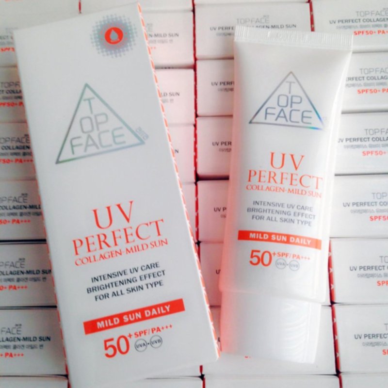 Kem chống nắng Top Face UV Perfect SPF50+ PA+++ 70ml nhập khẩu
