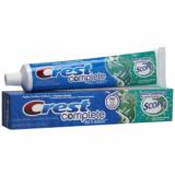 Kem đánh răng trắng răng C.r.e.s.t Complete Extra Whitening Scope Advanced Freshness của Mỹ tupe 232gr