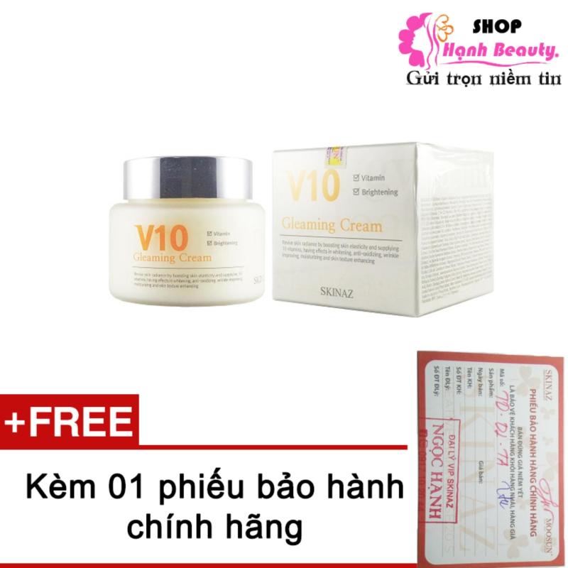 Kem dưỡng chăm sóc da mặt cao cấp V10 Skinaz