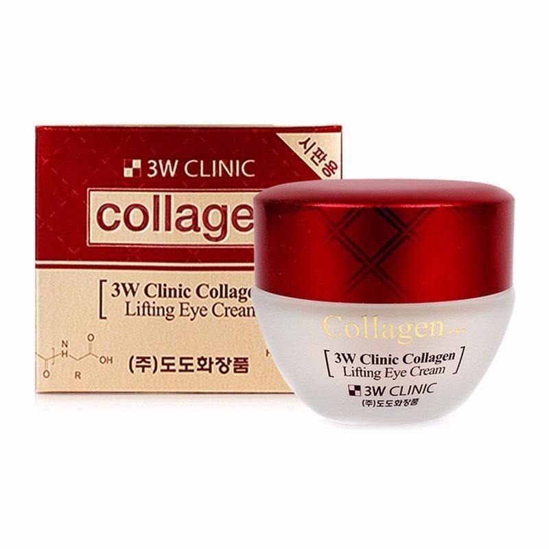 Kem dưỡng chống lão hóa bổ sung collagen vùng da mắt 3W Clinic Collagen Lifting Eye Cream 35ml