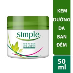 Kem dưỡng da ban đêm Simple Vital Vitamin Night 50ml