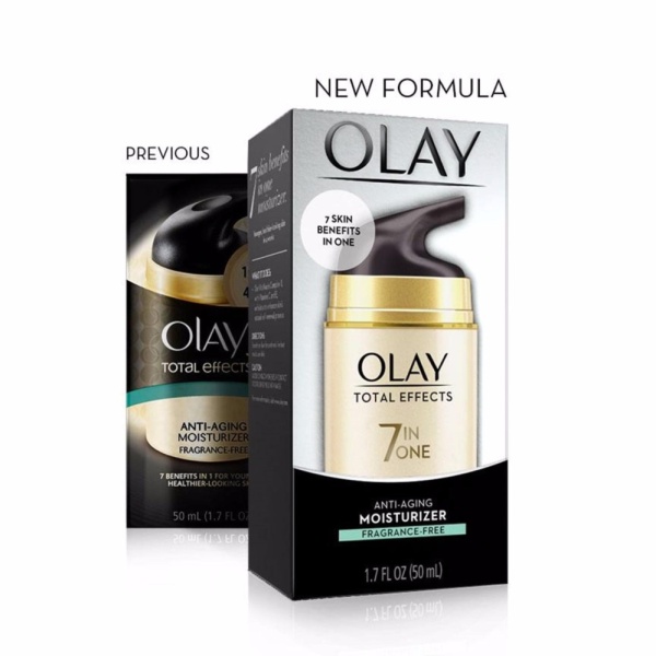 Kem dưỡng da chống lại 7 dấu hiệu lão hóa Olay Total Effects 7 in One Anti-Aging Moisturizer Fragrance-Free 50ml - Dạng Không Mùi nhập khẩu