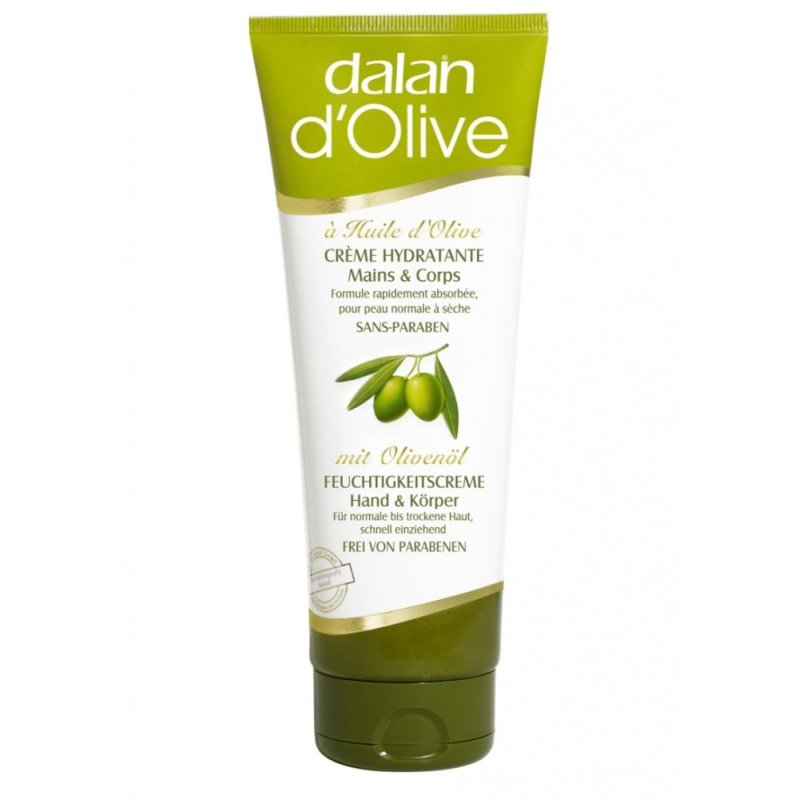 Kem dưỡng da tay và toàn thân Dalan Olive Oil Moisturizing Cream Hand & Body 250ml (Hàng Chính Hãng)