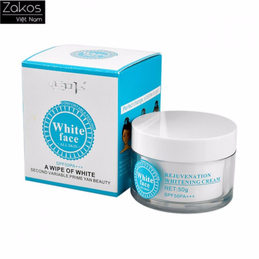 Kem dưỡng trắng da Hàn Quốc White Face 50g