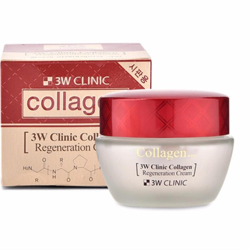 Kem Dưỡng Trắng Sáng Tái Tạo Da 3W Clinic Collagen Regeneration Cream 60ml