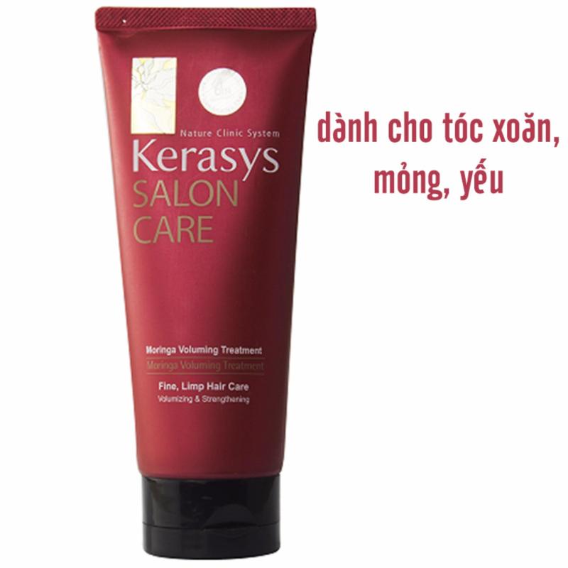 Kem hấp dưỡng tóc mềm mượt và chắc khỏe Kerasys Salon Care Voluming Hàn Quốc 200ml - Hàng Chính Hãng cao cấp