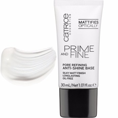 Kem Lót Kềm Dầu, Se Khít Lỗ Chân Lông Catrice Prime And Fine Pore Refining Anti-Shine Base 30ml