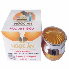 Kem Nám - Mụn - Trắng Da Chống Nắng 3 Trong 1 Ngọc Ân 15g