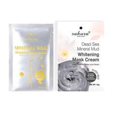 Kem tắm trắng toàn thân Bùn Khoáng & Tinh Chất Sen Trắng Sakura 110g