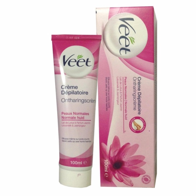 Kem Tẩy Lông Cho Da thường Pháp Hair Removal Cream Nomal skin (Hồng) 100ml tốt nhất