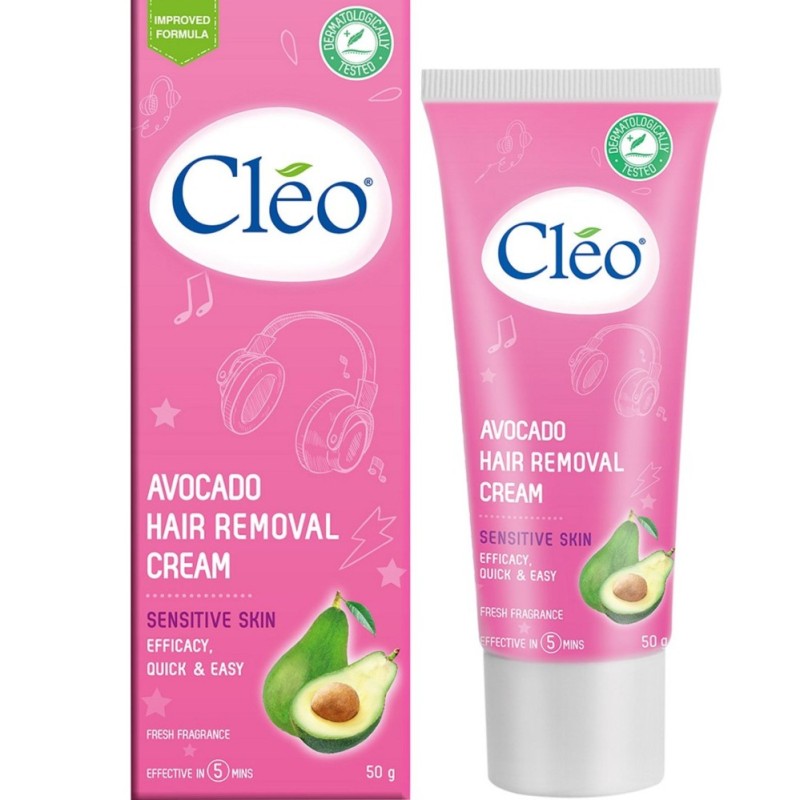 Kem Tẩy Lông Cleo Sensitive Skin 50g – da nhạy cảm hiệu quả trong 05 phút tốt nhất